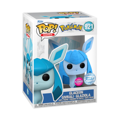 Funko POP! "Pokémon": Glaceon #921 (Flocked - Exclusive)