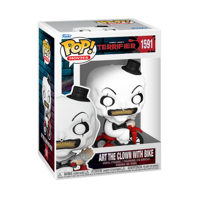 Funko Pop!  Movies"Terrifier": Art the Clown with Bike