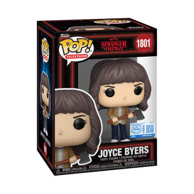 PRÉ-RESERVA - Funko Pop! TELEVISION "Stranger Things": Joyce Byers (with Axe) #1801 (SPECIAL EDITION)