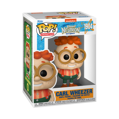 PRÉ-RESERVA - Funko Pop! ANIMATION "The Adventures of Jimmy Neutron, Boy Genius": Carl Wheezer PRÉ-RESERVA - Funko Pop! ANIMATION "The Adventures of Jimmy Neutron, Boy Genius": Carl Wheezer