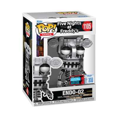 Funko POP! GAMES "Five Nights at Freddy's": Brainiac (Metallic) #574 (NYCC 2025 EXCLUSIVE)