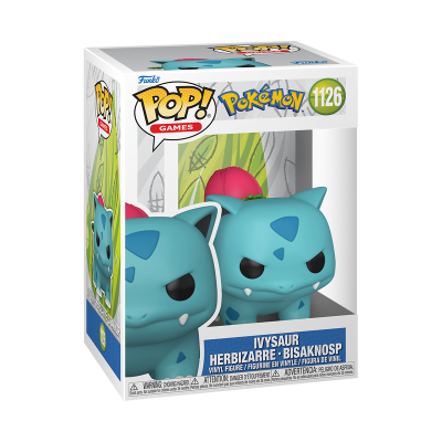 PRÉ-RESERVA - Funko POP! GAMES "Pokémon": Ivysaur #1126