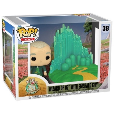 Funko POP Town "Wizard Of Oz - 85th Anniversary": Wizard Of Oz With Emerald City