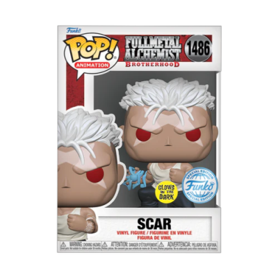 Funko POP! "Fullmetal Alchemist": Scar (GITD) #1486 (Exclusive)