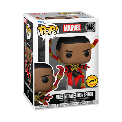 Funko Pop!  Marvel: BUNDLE Miles Morales Iron Spider + CHASE