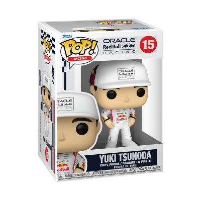 PRÉ-RESERVA - Funko POP! RACING "Oracle Red Bull Racing": Yuki Tsunoda PRÉ-RESERVA - Funko POP! RACING "Oracle Red Bull Racing": Yuki Tsunoda