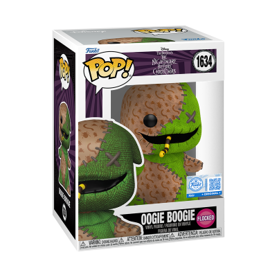 PRÉ-RESERVA - Funko POP! "The Nightmare Before Christmas": Oogie Boogie (Flocked) #1634 (SPECIAL EDITION) PRÉ-RESERVA - Funko POP! "The Nightmare Before Christmas": Oogie Boogie (Flocked) #1634 (SPECIAL EDITION)