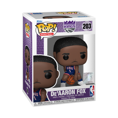 PRÉ-RESERVA - Funko POP!  BASKETBALL NBA: De'Aaron Fox (Sacramento Kings)