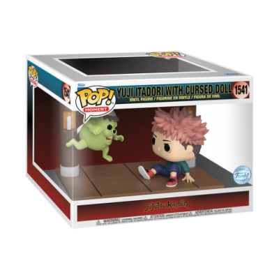 Funko Pop! Moment "Jujutsu Kaisen" - Yuji Itadori with Cursed Doll (Exclusive)