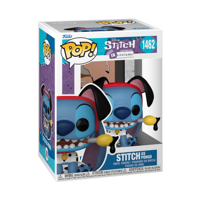 Funko POP! Disney "Stitch" - Stitch as Pongo (CAIXA LIGEIRAMENTE DANIFICADA)