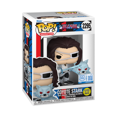 PRÉ-RESERVA - Funko Pop! ANIMATION "Bleach": Coyote Stark (GITD) #2295 (SPECIAL EDITION)