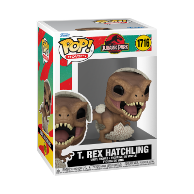 PRÉ-RESERVA - Funko POP! Movies "Jurassic World": T. Rex Hatchling