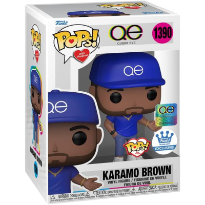 PRÉ-RESERVA - Funko POP! With Purpose "Queer Eye": Karamo Brown #1390 (EXCLUSIVE) PRÉ-RESERVA - Funko POP! With Purpose "Queer Eye": Karamo Brown #1390 (EXCLUSIVE)