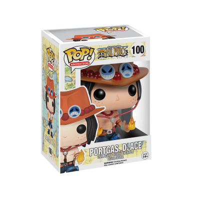 PRÉ-RESERVA/RESTOCK - Funko Pop!  ANIMATION "One Piece": Portgas D. Ace