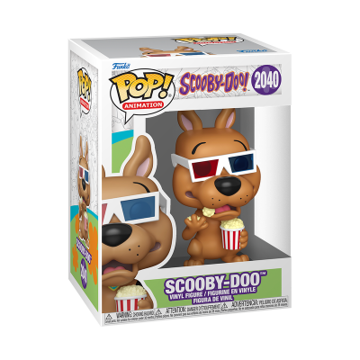 PRÉ-RESERVA - Funko POP! ANIMATION "Scooby-Doo": Scooby-Doo with 3D Glasses