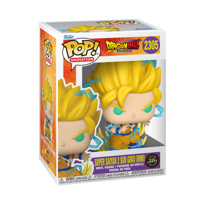 PRÉ-RESERVA - Funko POP! ANIMATION "Dragon Ball Daima": BUNDLE Super Saiyan Son Goku (Mini) #2305 + CHASE
