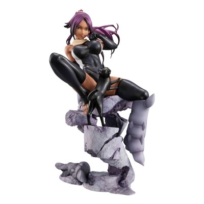 DISPONÍVEL POR ENCOMENDA -  Estatueta "Bleach": Shihouin Yoruichi (20 CM)