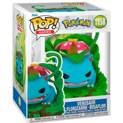 PRÉ-RESERVA - Funko POP! GAMES "Pokémon": Premium Venusaur #1158