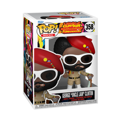 Funko Pop! Rocks: George "Uncle Jam" Clinton