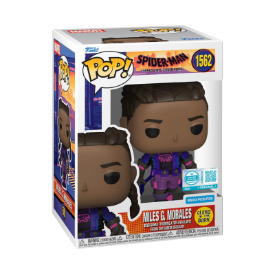 Funko Pop "Spider-Man: Across the Spider-Verse ": Miles G. Morales (GITD) #1562 (LIMITED EDITION - SUPREME)