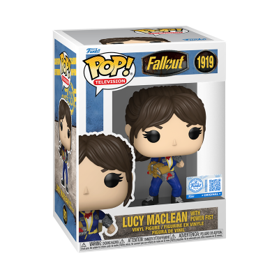 PRÉ-RESERVA - Funko POP! TELEVISION "Fallout": Lucy MacLean with Power Fist #1919 (SPECIAL EDITION)