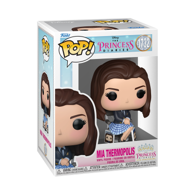 PRÉ-RESERVA - Funko POP!  PREMIUM "The Princess Diaries": Mia Thermopolis (Transformation) #1732