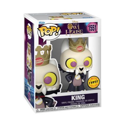 Funko POP! DISNEY "The Owl House": BUNDLE King Clawthorne + CHASE Funko POP! DISNEY "The Owl House": BUNDLE King Clawthorne + CHASE