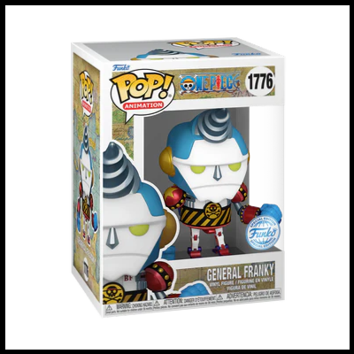 Funko POP! Animation "One Piece": BUNDLE General Franky #1776 (SPECIAL EDITION) + CHASE (GITD)