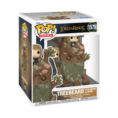 Funko POP! Movies: "The Lord of the Rings": Treebeard with Mary & Pipin