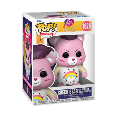 PRÉ-RESERVA - Funko Pop! Movies "Care Bears X Monsters": Cheer Bear as Bride of Frankenstein