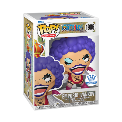 Funko Pop! ANIMATION "One Piece": Emporio Ivankov with Pop! Protector (FUNKO EXCLUSIVE) Funko Pop! ANIMATION "One Piece": Emporio Ivankov with Pop! Protector (FUNKO EXCLUSIVE)