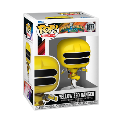 PRÉ-RESERVA - Funko POP! TELEVISION "Power Rangers": Yellow Zeo Ranger