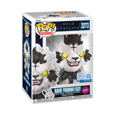 PRÉ-RESERVA - Funko POP! ANIMATION "Solo Leveling": BUNDLE Baek Yoonho (Silver Mane) #2273 + CHASE (SPECIAL EDITION)