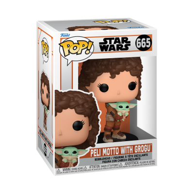 Funko POP! "Star Wars Mandalorian 9": Peli Motto With Grogu #665