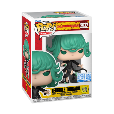 Funko Pop! ANIMATION "One Punch Man":  Terrible Tornado (Glow) #2532 (SPECIAL EDITION)