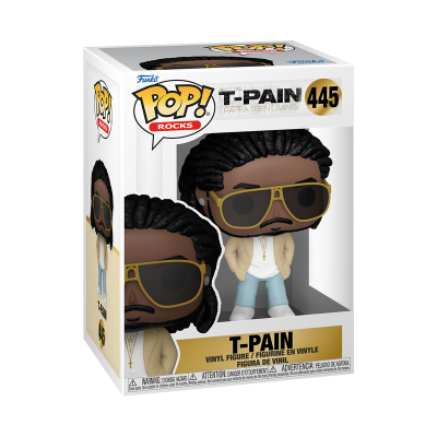 PRÉ-RESERVA - Funko POP! Rocks: T-Pain (Rappa Ternt Sanga)