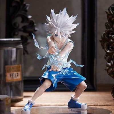 PRÉ-RESERVA - Estatueta "Hunter x Hunter" Pop Up Parade:  Killua Zaoldyeck (12 cm)