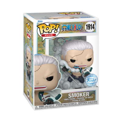 Funko POP!  PLUS "One Piece": BUNDLE SMOKER #1914 + CHASE(SPECIAL EDITION)