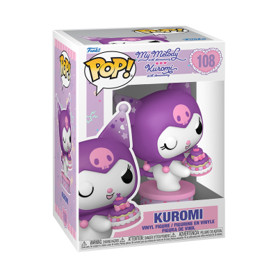 Funko POP! "My Melody 50th Anniversary and Kuromi the 20th Anniversary": Kuromi with Cake