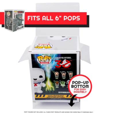 EVORETRO - Premium Pop! Plastic Protector para pops de 6" (Pack de 10 unidades)