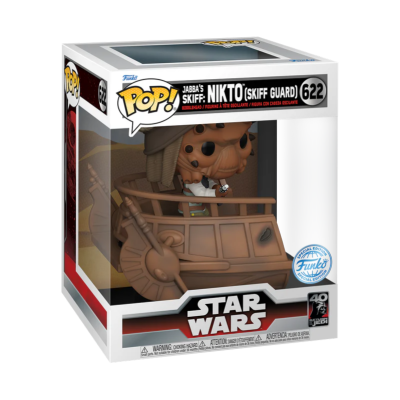 PRÉ-RESERVA - Funko POP! DELUXE "Star Wars - Jabba's Skiff": Nikto