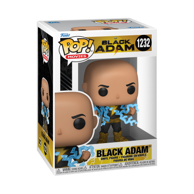 Funko POP! Movies "Black Adam": Black Adam With Lightning