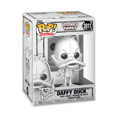 PRÉ-RESERVA - Funko POP! ANIMATION "Looney Tunes": Daffy Duck (Sketched Deco) #2011