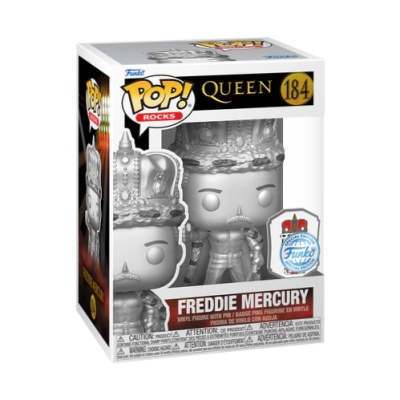Funko POP! Rocks: Freddie Mercury (with Pin)