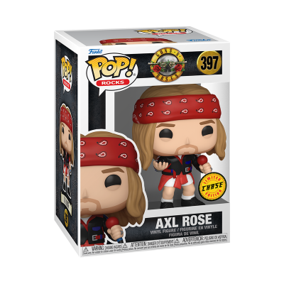 Funko POP! Rocks "Guns N' Roses" Bundle: Axel Rose (1980's) + CHASE