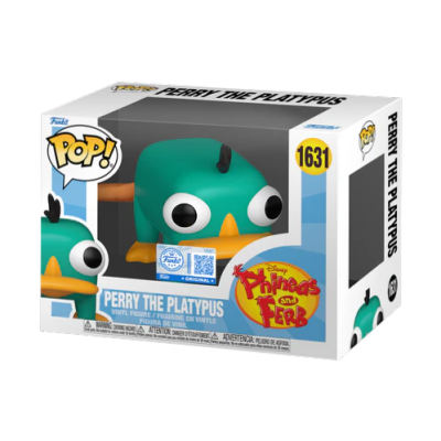 PRÉ-RESERVA - Funko POP! "Phineas and Ferb": Perry the Playtypus #1631 (SPECIAL EDITION)