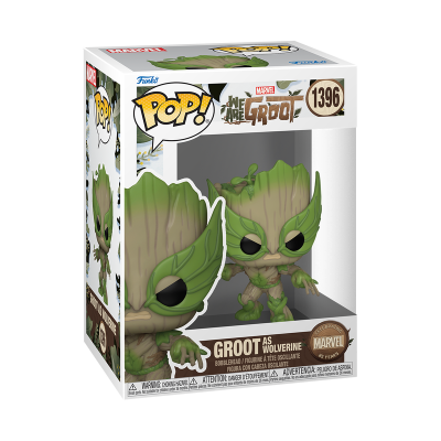 Funko Pop! Marvel Studios "We Are Groot": Groot as Wolverine