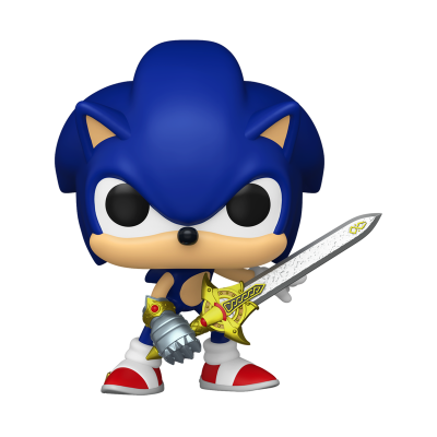 Funko POP! GAMES "Sonic The Hedgehog": Sonic with Caliburn #1106 (NYCC 2025 EXCLUSIVE)