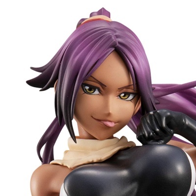 DISPONÍVEL POR ENCOMENDA -  Estatueta "Bleach": Shihouin Yoruichi (20 CM)