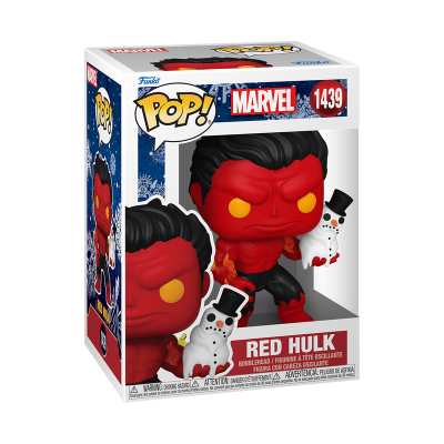 PRÉ-RESERVA - Funko POP! "Marvel - Holiday": Red Hulk PRÉ-RESERVA - Funko POP! "Marvel - Holiday": Red Hulk